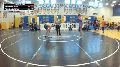 175 lbs Champ. Round 1 - Luke Anderton, Boca Raton Community H S vs Colin Madden, Ft Pierce Central