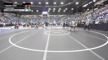 150 lbs Cons. Round 1 - Michael Lopez, Lansing HS vs David Silva, Kansas City - Sumner Academy HS