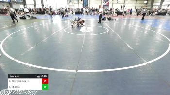 106 lbs Consolation - Kole Davidheiser, PA vs Teequavious Mills, GA