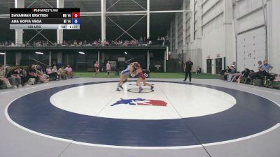 135 lbs Savannah Bratten, Missouri vs Ana Sofia Vega, Michigan