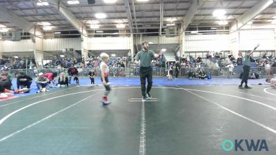 64 lbs Semifinal - Ashton Edie, Mustang Bronco Wrestling Club vs Gunnar Ratciff, Prime Wrestling