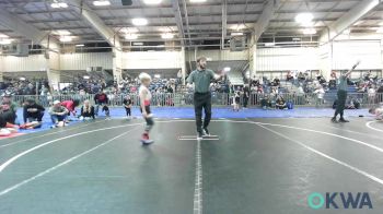 64 lbs Semifinal - Ashton Edie, Mustang Bronco Wrestling Club vs Gunnar Ratciff, Prime Wrestling