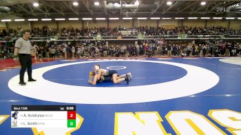 107 lbs Consi Of 8 #2 - Ava Svistunov, Belmont vs Logan Smith, Mt. Blue