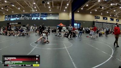 100 lbs Round 3 (8 Team) - Aj Woerpel, POWA vs Jaden Washinton, Team Gotcha