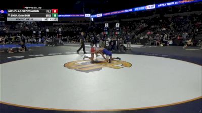 138 lbs Round Of 32 - Nicholas Spotswood, Folsom (SJ) vs Shea Dawson, Morro Bay (CS)