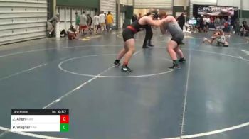 225 lbs 3rd Place - Jack Allen, Aurora Ne vs Preston Wagner, Fremont Wrestling Academy