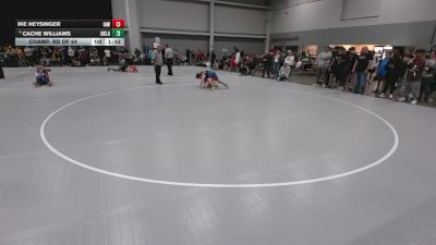 113 lbs Champ. Rd Of 64 - Cache Williams, Oklahoma vs Ike Heysinger, Immortal Athletics WC