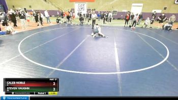 100 lbs Quarterfinal - Caleb Noble, IL vs Steven Vaughn, MI