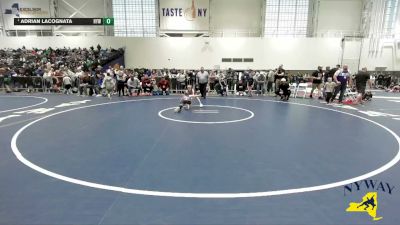 71 lbs Cons. Semi - Caleb Smith, Club Not Listed vs Adrian Lacognata, HF-L Youth Wrestling