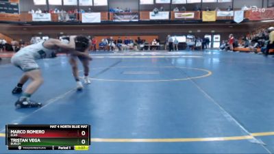 120 lbs Semifinal - Marco Romero, Elko vs Tristan Vega, Burley