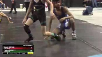 5A 106 lbs Champ. Round 1 - Cash Garrett, Farmington vs Isaac Gomez, Las Cruces