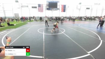 81 lbs Semifinal - Nixen Thiele, Cvbjj vs Axel Lindsey, Iron Co Wrestling Academy