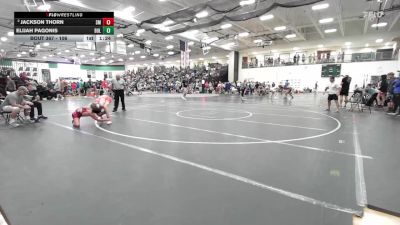 106 lbs Champ. Round 3 - Elijah Pagonis, BullTrained vs Jackson Thorn, St. Michael-Albertville