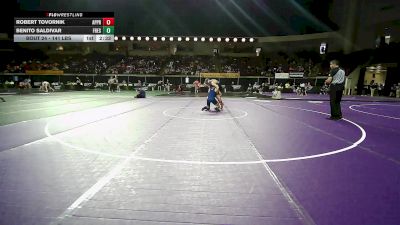 141 lbs Round Of 64 - Robert Tovornik, Apprentice vs Benito Saldivar, Fresno State