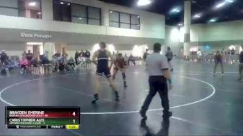 182 lbs Round 3 (16 Team) - Brayden Emerine, Indiana Smackdown Gold vs Christopher Aud, Applied Pressure X Kame