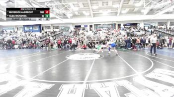 215 lbs Champ. Round 3 - Maverick Albrecht, Panguitch vs Alex McKenna, Delta High School