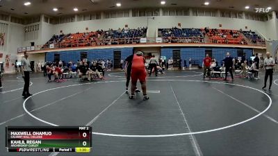 285 lbs Champ. Round 1 - Maxwell Ohamuo, Calvert Hall College vs Kahlil Regan, Archbishop Curley