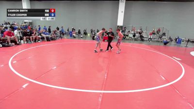 120 lbs Camron Smith, Pennsylvaniia Red vs Tyler Cooper, Team Michigan - Red