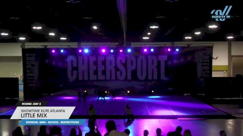 Showtime Elite Atlanta - Little Mix [2023 L1 Mini - Novice - Restrictions Day 2] 2023 CHEERSPORT Atlanta Classic & US All Star Prep Nationals