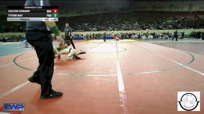 92 lbs Final - Colton Durant, Broken Arrow vs Tyton Ray, Prodigy Elite Wrestling