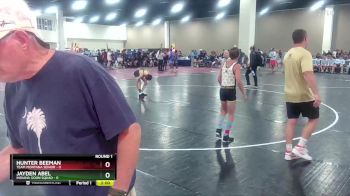 106 lbs Round 1 (6 Team) - Jayden Abel, Indiana Goon Squad vs Hunter Beeman, Team Montana Senior