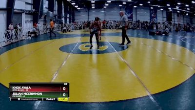 88 lbs Rd# 8- 12:30pm Saturday Final Pool - Knox Ayala, Iowa Black vs Julian McCrimmon, PA Silver