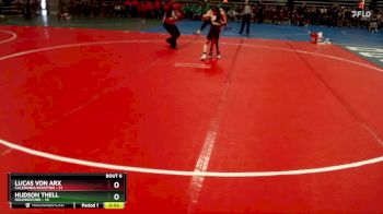 93 lbs Semis & 1st Wrestleback (8 Team) - Hudson Thell, Holdingford vs Lucas Von Arx, Caledonia/Houston