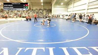 126 lbs Consi Of 8 #2 - River Hibler, NJ vs Teagan Lewis, AZ