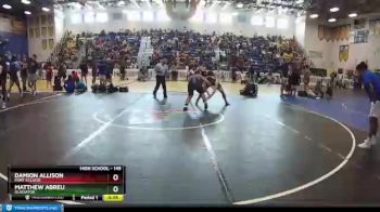 145 lbs Cons. Round 4 - Matthew Abreu, Gladiator vs Damion Allison, Port St.lucie