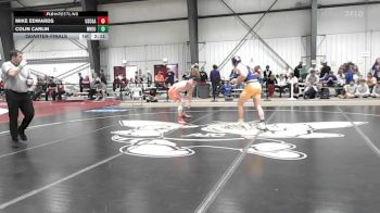 157 lbs Quarterfinal - Mike Edwards, Coast Guard vs Colin Carlin, Western New England