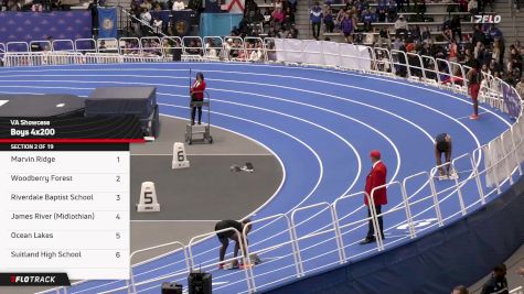 High School Boys' 4x200m Relay, Finals 2