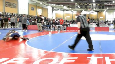 144 lbs Round Of 16 - Izayah Rison, East Greenwich vs Theo Pesch, Westerly