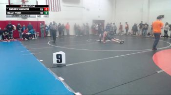 175 lbs Champ. Round 2 - Andrew Harmon, Franklin Central Wrestling vs Isaiah York, Whiteland