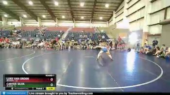 145 lbs Round 1a - Luke Van Orden, NEVADA1 vs Carter Silva, ALASKA