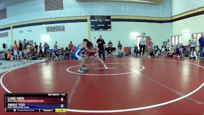 113 lbs 1st Place Match - Luke Nied, Bulldog Premier Wrestling Club vs Diego Yoo, HSE Wrestling Club