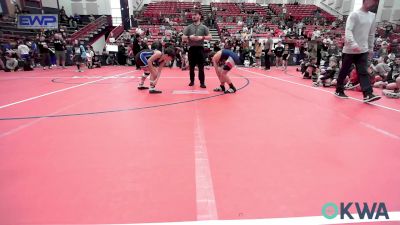 90 lbs Rr Rnd 3 - Brooks Grose, Ponca City Wildcat Wrestling vs Joel Ramirez, Cowboy Elite 11u