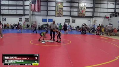 70 lbs Semifinal - Ethan Encarnacion, HeadHunters vs Ryan Findley, North Carolina Wrestling Factory