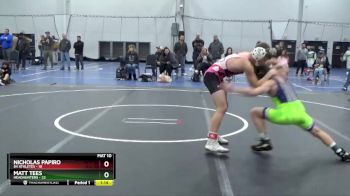 110 lbs Finals (2 Team) - Nicholas Papiro, 84 Athletes vs Matt Tees, Headhunters