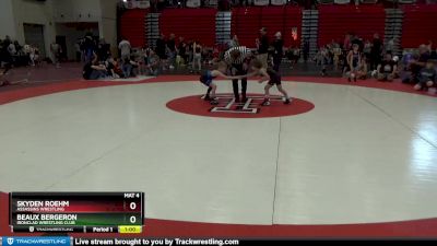 55 lbs Semifinal - Bo-Winston Woods, River Rats Wrestling Club vs Barrett Swafford, Gracin Wrestling School