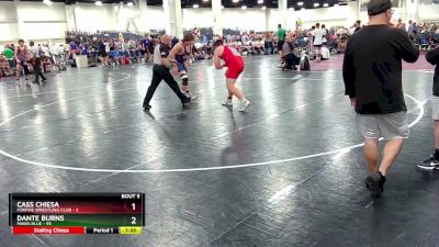 215 lbs Round 2 (8 Team) - Dante Burns, MAWA Blue vs Cass Chiesa, Foxfire Wrestling Club