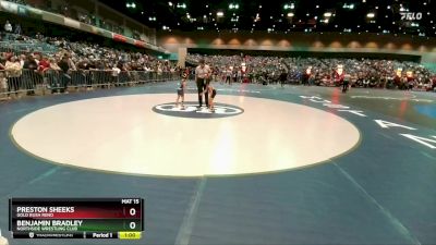 46-48 lbs Round 2 - Preston Sheeks, Gold Rush Reno vs Benjamin Bradley, Northside Wrestling Club