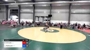 30 kg Prelims - Bryanna Wilmoth, Lancaster Alliance Women's Wrestling vs Jane Rodrigues, Misfits Mighty Marshmallows