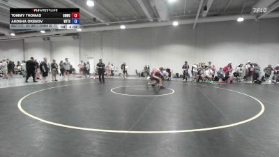 Cons. Round 1 - Tommy Thomas, Colorado Mesa Wrestling Club vs Akosha Okenov, World Team Training Center