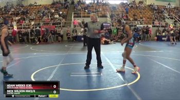 112 lbs Cons. Round 5 - Nick Wilson Nw2/4, Suicide Squad vs Adam Weeks (c6), Beulah Park Middle School