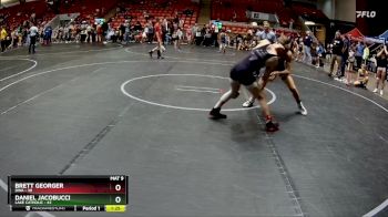 100 lbs Round 4 - Brett Georger, DWA vs Daniel Jacobucci, Lake Catholic