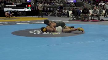 126 lbs Champ. Round 1 - Hickson Love, Marion vs Isaac Ash, Monrovia