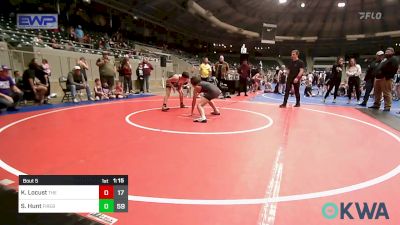 125 lbs Rr Rnd 3 - Kiah Locust, The Leftovers vs Slayden Hunt, Firebird Elite