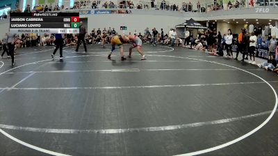 157 lbs Round 2 (6 Team) - Luciano Lovito, Wellington vs Jaiison Cabrera, KONG HS