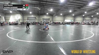 95 lbs Consi Of 32 #2 - Cole Martin, Greater Heights Wrestling vs Alfonso Gutierrez, Wolf Pack Wrestling Club TX