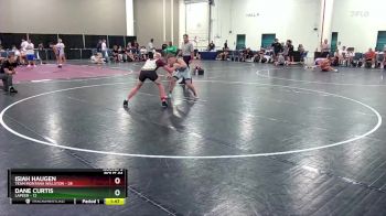 150 lbs Round 9 (10 Team) - Dane Curtis, Lapeer vs Isiah Haugen, Team Montana Willston